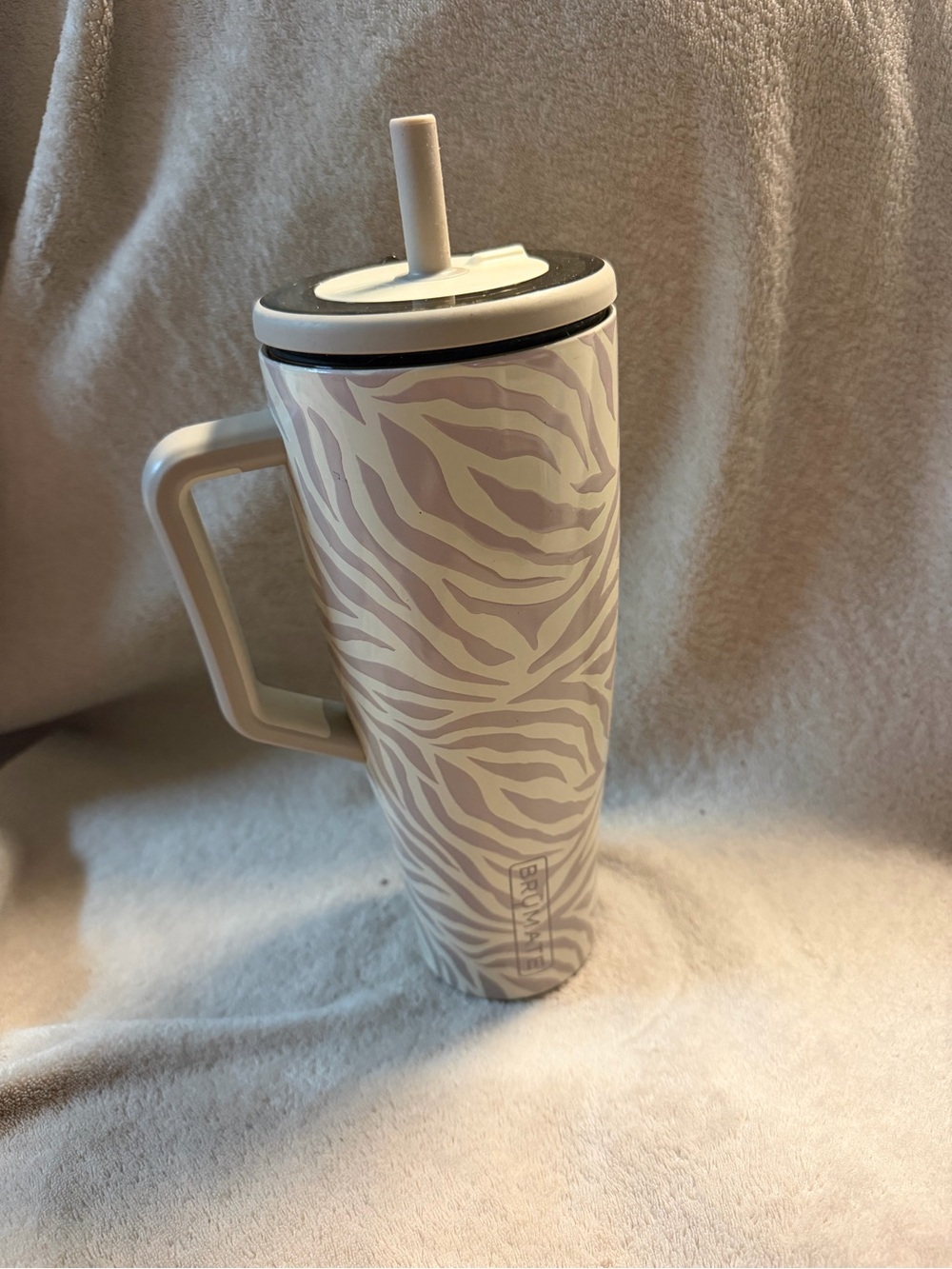 Zebra print 40 oz Brumate